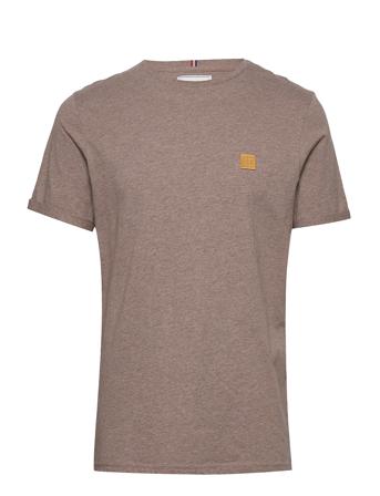 Piece T-Shirt T-shirts Short-sleeved Brun Les Deux