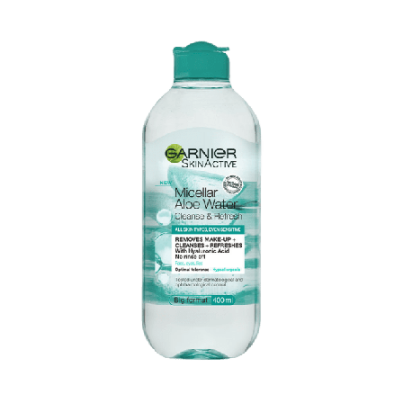 Garnier Micellar Hyaluronic Aloe Water Rengöring Dam 400 ML