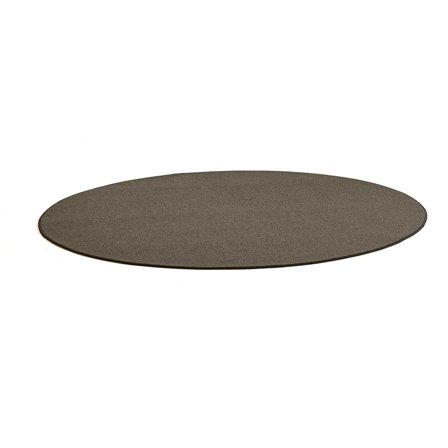 Round rug ADAM, Ø 3500 mm, brown