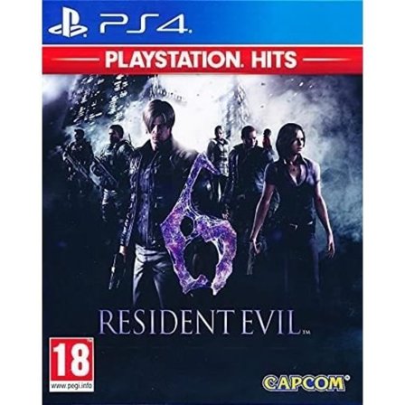 Videospels - CAPCOM - Resident Evil 6 HD - PS4 - Action - Blu-Ray - PEGI 18+