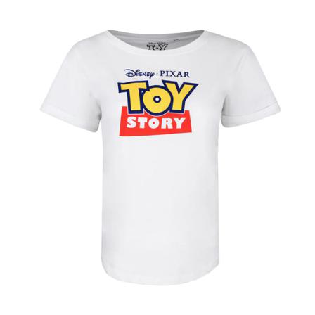 Toy Story Logotyp T-shirt Dam/dam M Vit/gul/blå