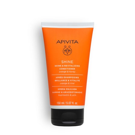 APIVITA Capelli - Shine Balsamo Illuminante Rivitalizzante 150ml - Balsamo Illuminante Capelli