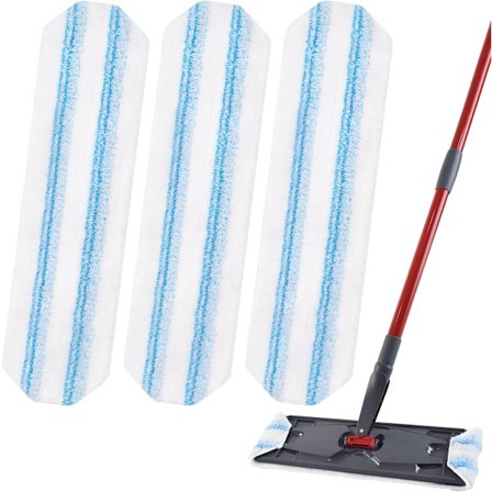 3 kpl - Sopii Vileda H2Pro Flatmop -vaihtoon - Sopii OCedar H2prO Flatmop -malliin