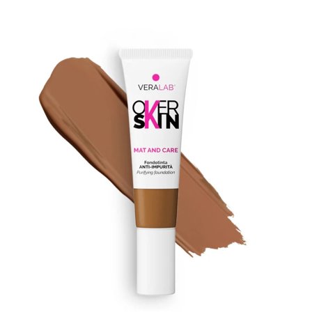 Overskin MAT AND CARE 12 PECAN 30ml - Fondotinta liquido