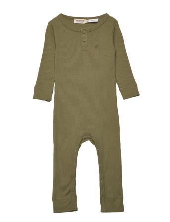 Rompy Langærmet Body Khaki Green MarMar Cph