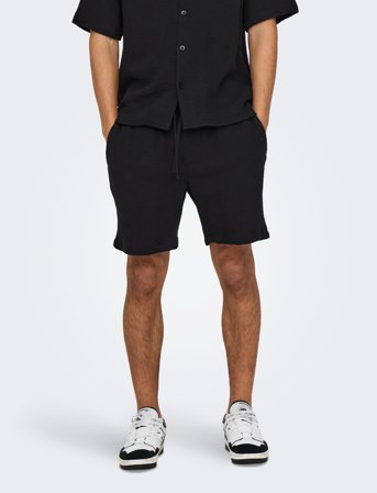 ONLY & SONS Onstel-Pas 0158 Shorts - Black - M