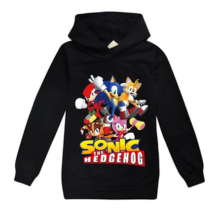 Boys Sonic The Hedgehog Sport Kids -huppari lapsille
