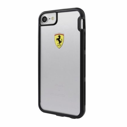 Ferrari Racing stötsäkert fodral för iPhone 7 / 8 / SE 2020 / SE 2022 - Transparent