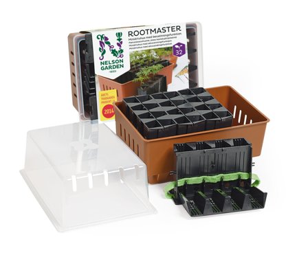 Nelson Garden Rootmaster Minidrivhus brun, Avling