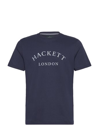Heritage Ess Tee Designers T-shirts Short-sleeved Navy Hackett London