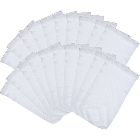 Pool Skimmer Sokker, Holdbare Elastiske Nylonfiltre til Pools, Hvid