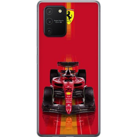 Yhteensopiva Puhelinkuori Samsung Samsung Galaxy S10 Lite Ferrari Formula 1 -auto ikonisessa punaisessa muotoilussa urheilullisella tarkkuudella