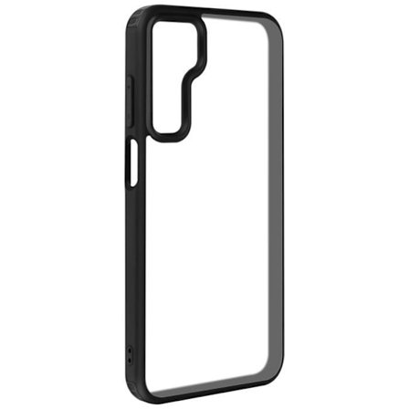 Coque - Samsung - A25 5G - Rigid - Förstärkta hörn - Frostad bakgrund Vit / Svart