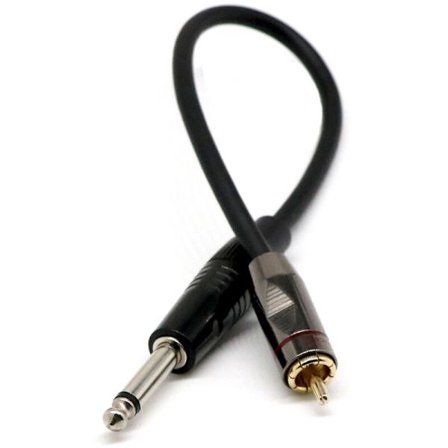 6,5 till RCA ljudkabel 6,5 mono till RCA kabel