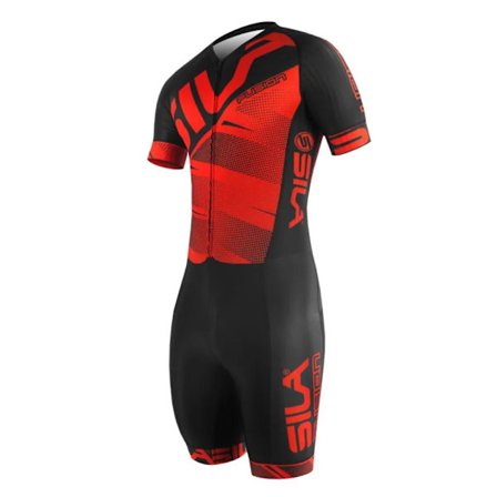 Sykkeltrøye for menn Triatlon Dress Sykkel Skinsuit Utendørs Sportsklær Kompatibel med SILA Sport[JUN]