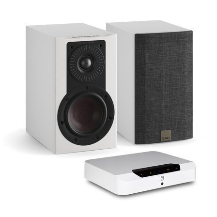 Bluesound Bluesound POWERNODE EDGE (N230) + DALI OPTICON 1 MK2 Stereoanläggning till TV -