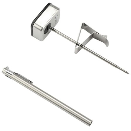 Espresso Cappuccino Kaffe Digital Madlavningstermometer Øjeblikkelig Læs Kødtermometer