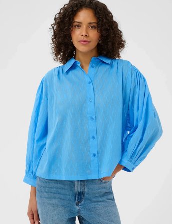 Kaffe Kagabriela Shirt - Blue - 34
