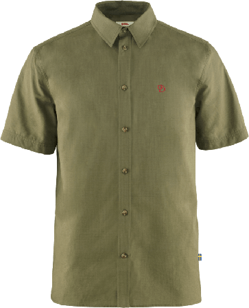 Fjällräven Men's Övik Lite Shirt SS Men short-sleeved shirts Green S
