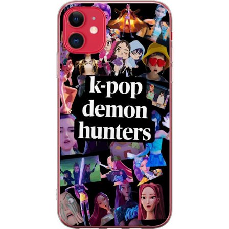 Yhteensopiva Puhelinkuori Apple iPhone 11 KPop Demon Hunters glow edition keräilykohde