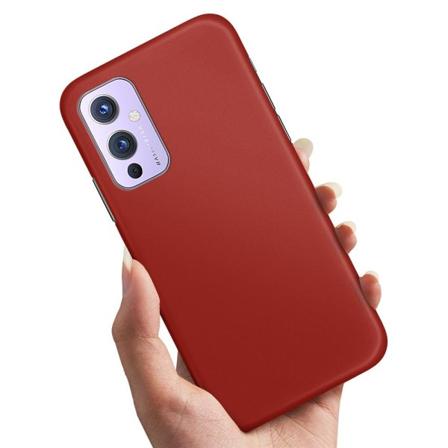 OnePlus 9 Pro - Deksel/Mobildeksel Mørkrød