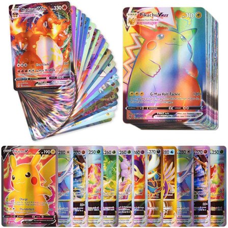 100 Ultra Sjældne Kort - Ingen Duplikater - Perfekt Gave til Børn og Samlere - Xin