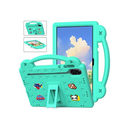 Honor Pad X9 / Pad X8 Pro (11,5 tuuman) suojakotelo, pudotussuojaava ja telineellä, vihreä