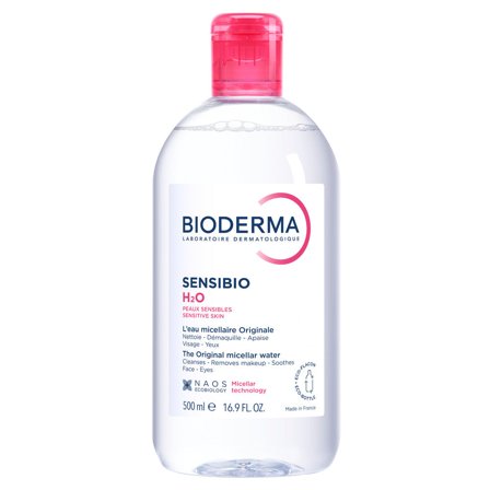 BIODERMA Sensibio H2O Soluzione micellare struccante 500ml - Acqua detergente viso