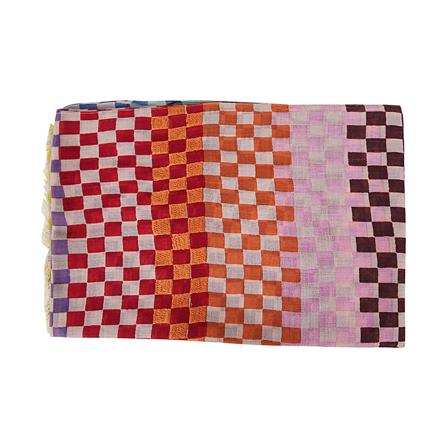 Paul Smith Check Multicolour Halstørklæde Pink, Dame Tørklæder, Størrelse: ONE Size