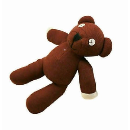 25 cm Mr Bean -pehmolelu, ruskea, täytetty hahmo, lasten lahja