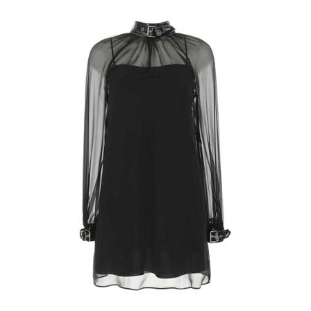 Moschino, Short Dresses Zwart, Dames, Maat:M