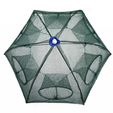 Hopfällbart Fiskenät: Enkelt, Mångsidigt & Lätt att Ta Med