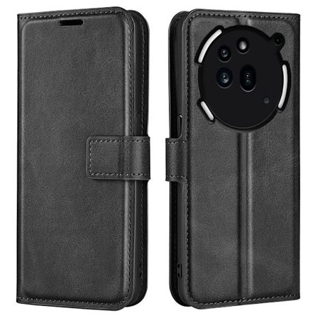 Nothing Phone (3a) Pro Plånboksfodral med Stativ - Svart