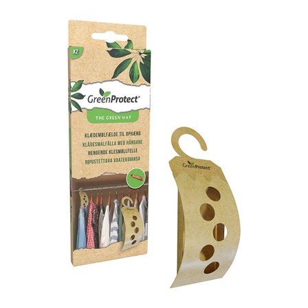 GreenProtect GreenProtect Klædemølfælde til ophæng, Tøj & Bolig, Skadedyrsbekæmpelse, Møl
