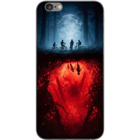 Kompatibelt Mobilskal till Apple iPhone 6 Plus Dark Forest Rift