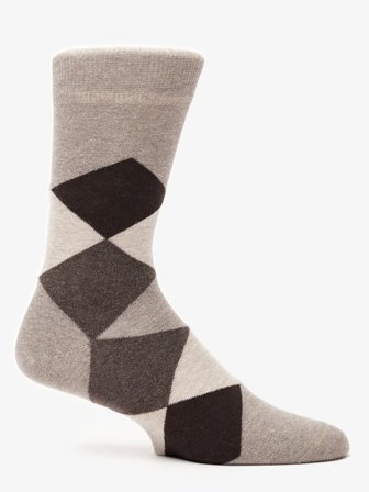 John Henric Men's Beige Strømper Bern Size Onesize