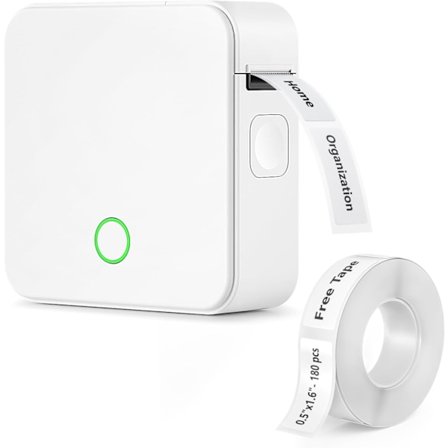 2025 Senaste Modell Etikettskrivare Maskin med Tejp P0 Uppladdningsbar Bluetooth Mini Etikettskrivare Bärbar Liten Termisk Etiketteringsmaskin