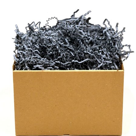 Crinkle craft svart 1kg - Lyreco - Skola och förskola - Hobbypapper - Specialpapper