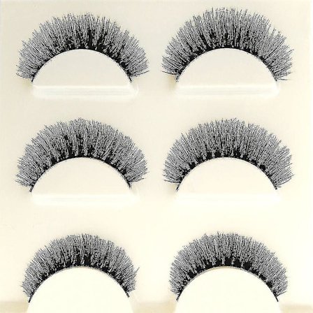 Meikki 3D Luonnolliset Pitkät Teko-ripsiä Käsintehty Paksu Vääriä Ripsiä Musta