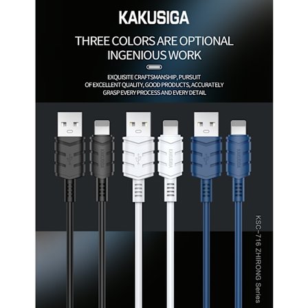 2 st 2m micro-usb svart