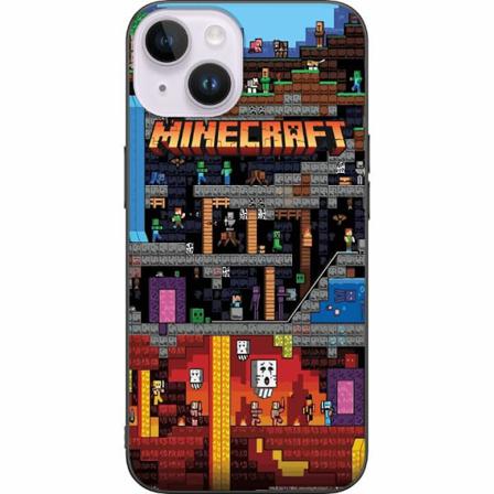 Apple Iphone 14 Svart Skal Minecraft