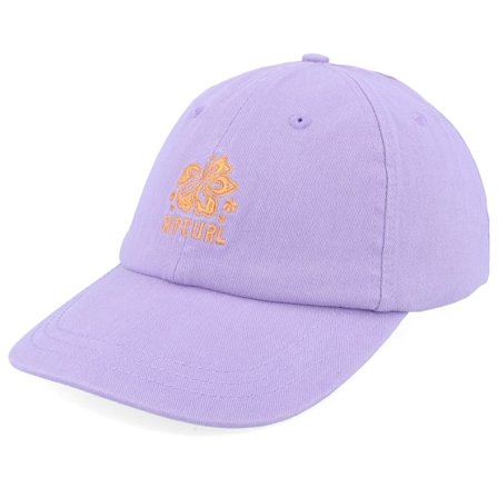 Rip Curl - Púrpura unconstructed Gorra - Mixed 6 Panel Purple Dad Cap @ Hatstore