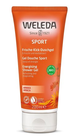 Weleda Arnica Sports Shower Gel 200 ml, Skincare, Kropspleje, Bodyshampoo