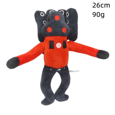 28cm Skibidi Toalett Plyschleksak Ny Skibidi Docka Gosedjur Skibidi Yes Yes Dop Bop Camara Kameraman Plyschleksak