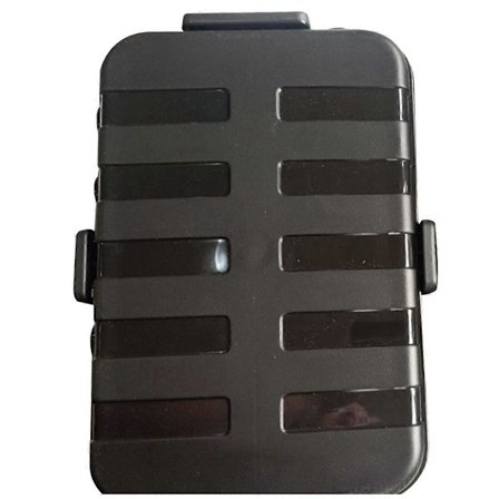 Udendørs Elektrisk Boks Vandtæt Forlængerledningsdæksel Vejrbestandig, Beskytter Stikkontakt, Stik, Stikprop, Strømskinne Sort