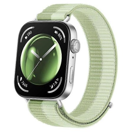 Nylon Loop borrelåsfeste klokkereim kompatibel med Huawei Watch Fit 4 Pro / Fit 4 / Fit 3