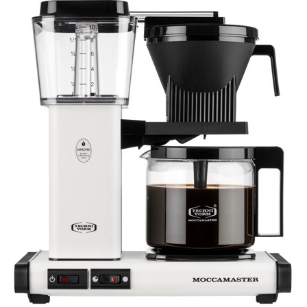 Moccamaster - Kaffetrakter Automatic Matt White 53749 Hvit