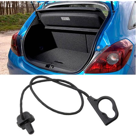 Bagagerumsrem til hattehylde bag 13367836 til Corsa D E 5 DØRS