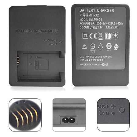 Batterioplader til Nikon kamera MH-32 oplader, EL25 EN-EL25 Z30 Z50 ZFC Z50II