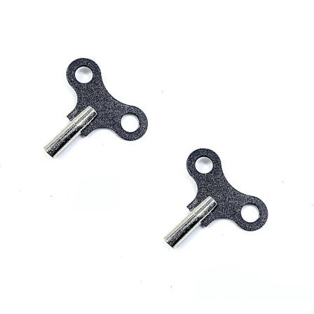 Urnøgle, urtilbehør træ ur optræksnøgle 2 stk -